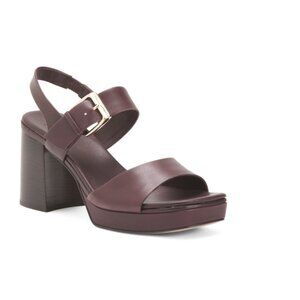 27 EDIT NATURALIZER ruby Leather Philippa Dress Slingback Heeled Sandals